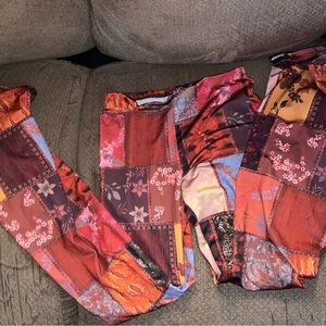 Patchwork Patterned printed Pants/leggings , just tried on and didn’t fit